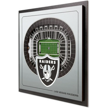 Cuadro NFL Stadium Series 3D Raiders