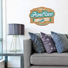 Cuadro YouTheFan NFL Fan Cave Sign 3D Dolphins