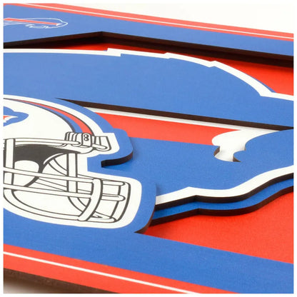 Cuadro YouTheFan NFL Logo Wall Art 3D Bills