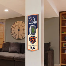 Cuadro YouTheFan NFL Stadium Banner 3D Bears