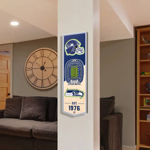 Cuadro YouTheFan NFL Stadium Banner 3D Seahawks