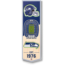 Cuadro YouTheFan NFL Stadium Banner 3D Seahawks