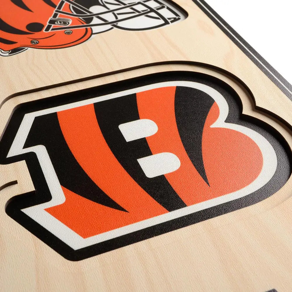 Cuadro YouTheFan NFL Stadium Banner 3D Bengals