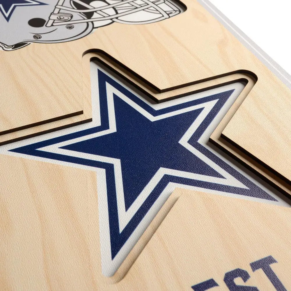 Cuadro YouTheFan NFL Stadium Banner 3D Cowboys