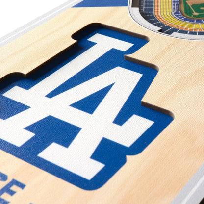 Cuadro YouTheFan NFL Stadium Banner 3D Dodgers