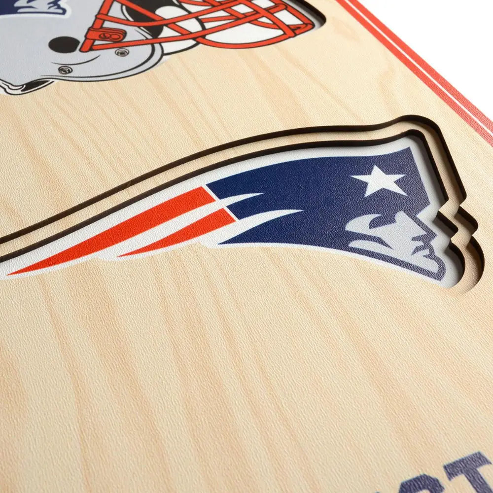 Cuadro YouTheFan NFL Stadium Banner 3D Patriots
