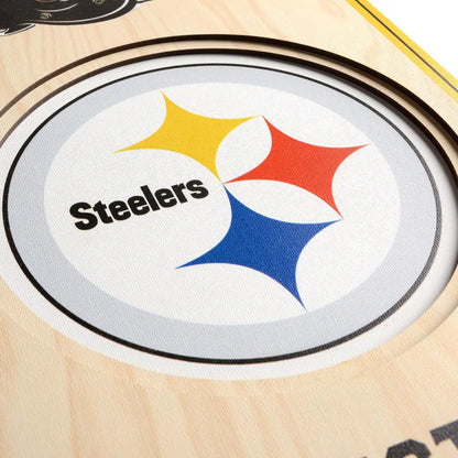 Cuadro YouTheFan NFL Stadium Banner 3D Steelers