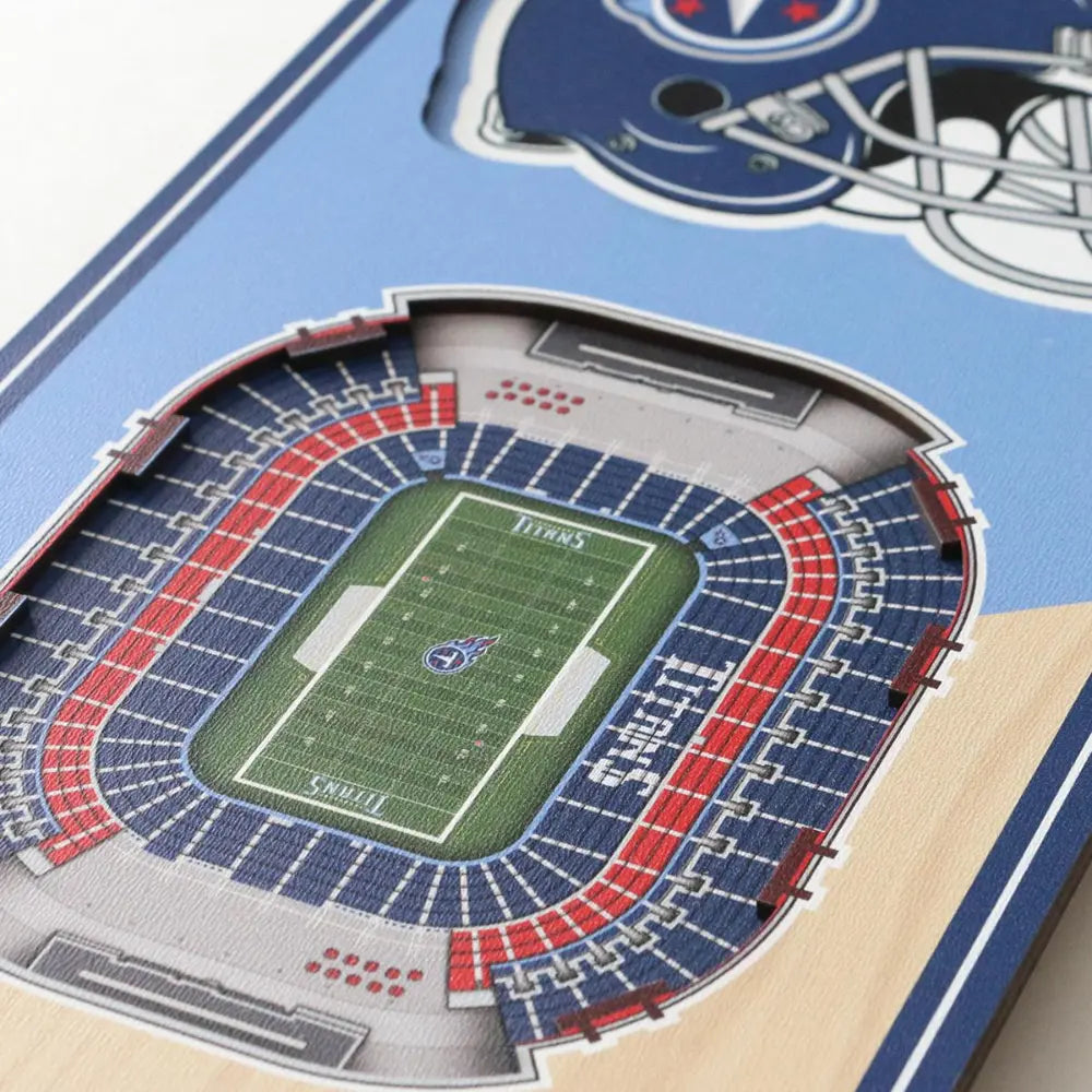 Cuadro YouTheFan NFL Stadium Banner 3D Titans