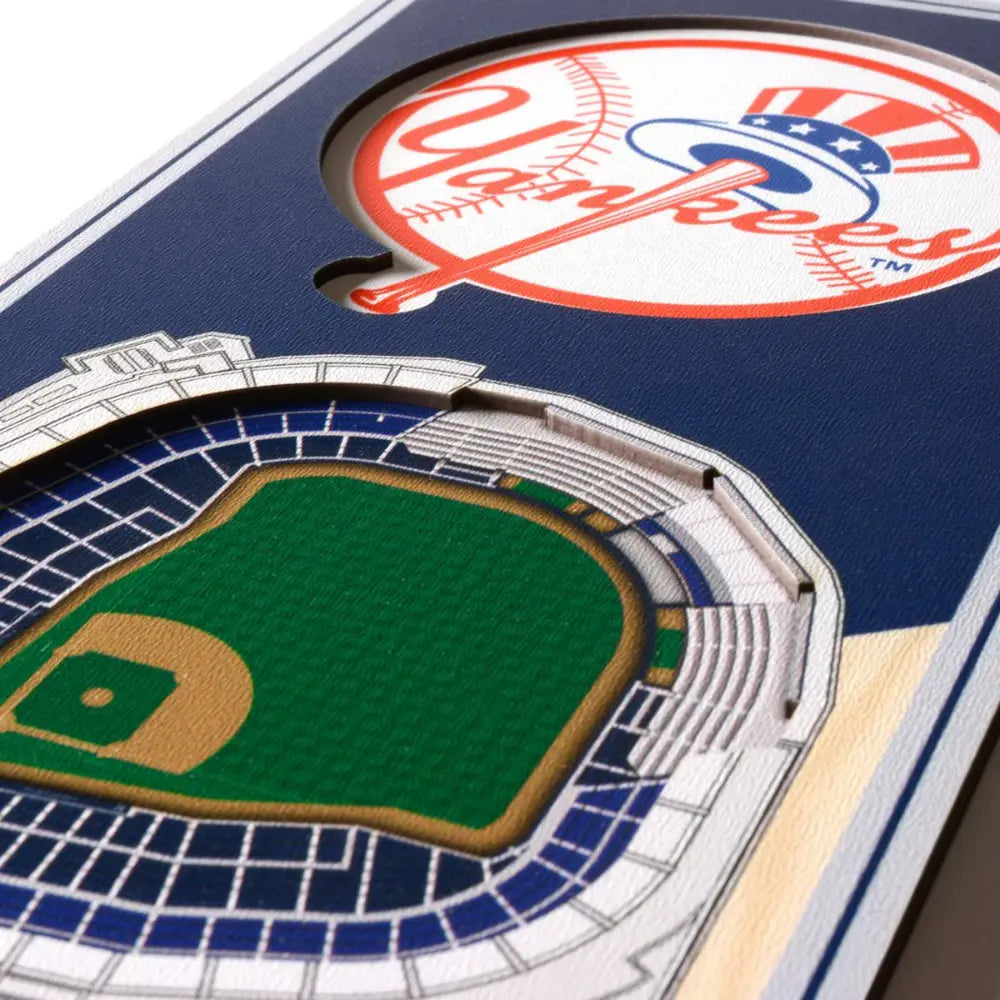 Cuadro YouTheFan NFL Stadium Banner 3D Yankees