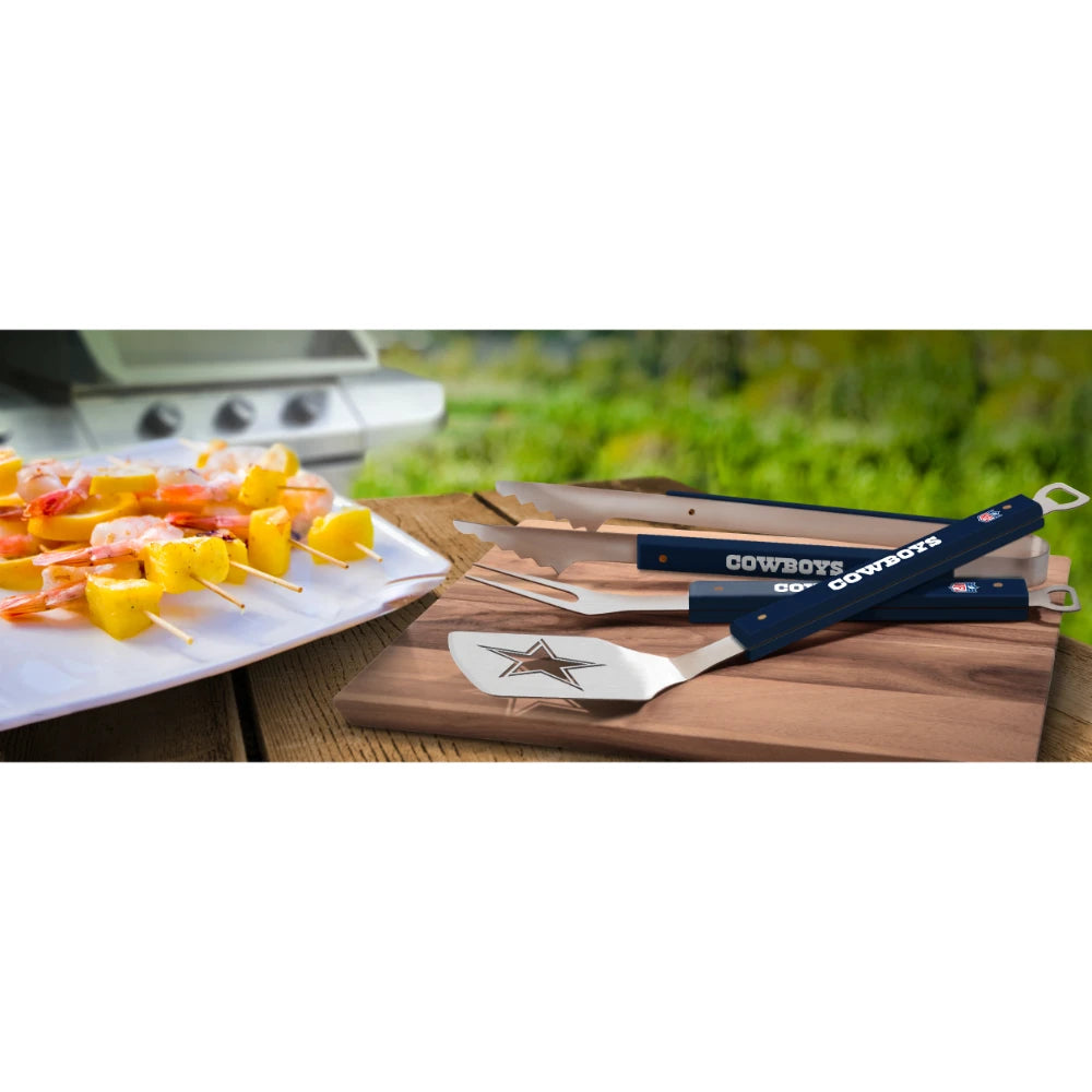 Set NFL 3 Pzas BBQ Spirit Series Cowboys