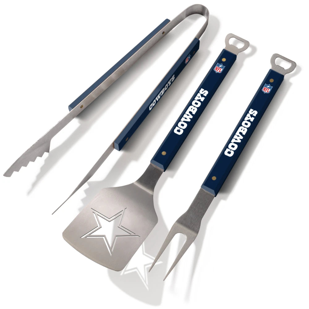 Set NFL 3 Pzas BBQ Spirit Series Cowboys