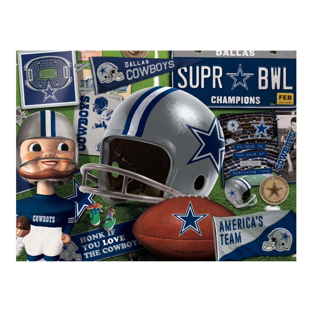 Rompecabezas YouTheFan NFL Retro Cowboys