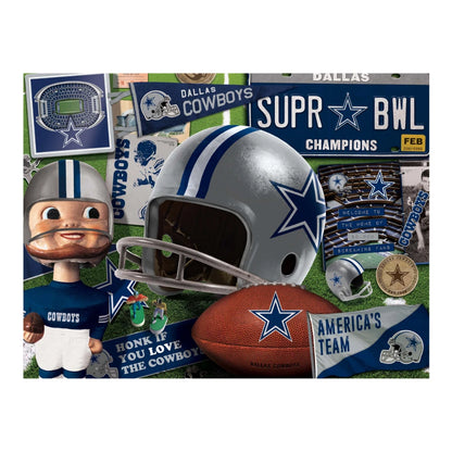Rompecabezas YouTheFan NFL Retro Cowboys