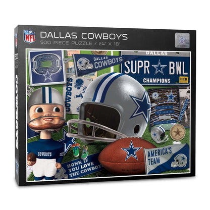 Rompecabezas YouTheFan NFL Retro Cowboys
