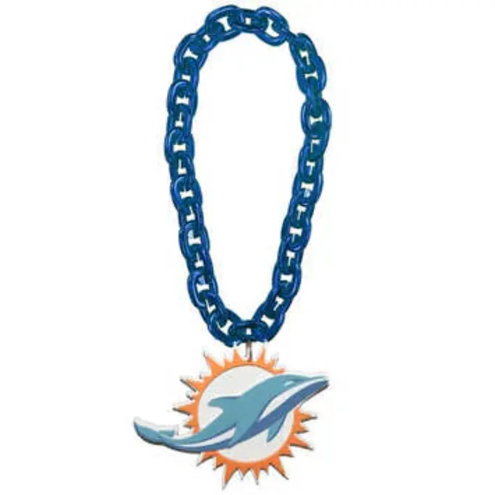 Fan Chain NFL Foam Logo Miami Dolphins
