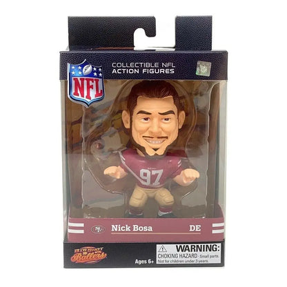 Figura Jugador Party Animals NFL Nick Bosa Big Shot Ballers 49Ers
