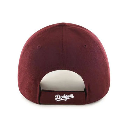 Gorra 47 MLB MVP Dark Maroon Dodgers