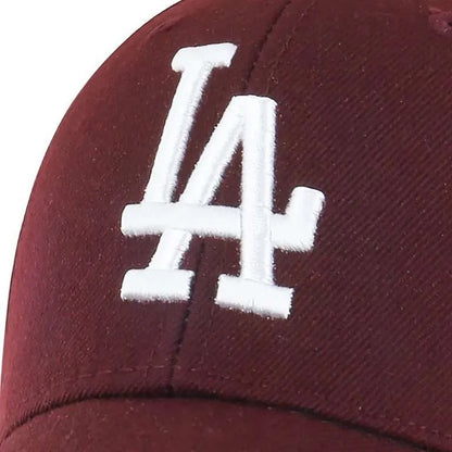 Gorra 47 MLB MVP Dark Maroon Dodgers