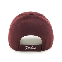 Gorra 47 MLB MVP Dark Maroon Yankees