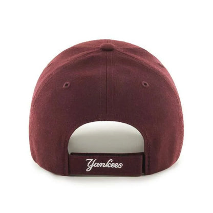 Gorra 47 MLB MVP Dark Maroon Yankees