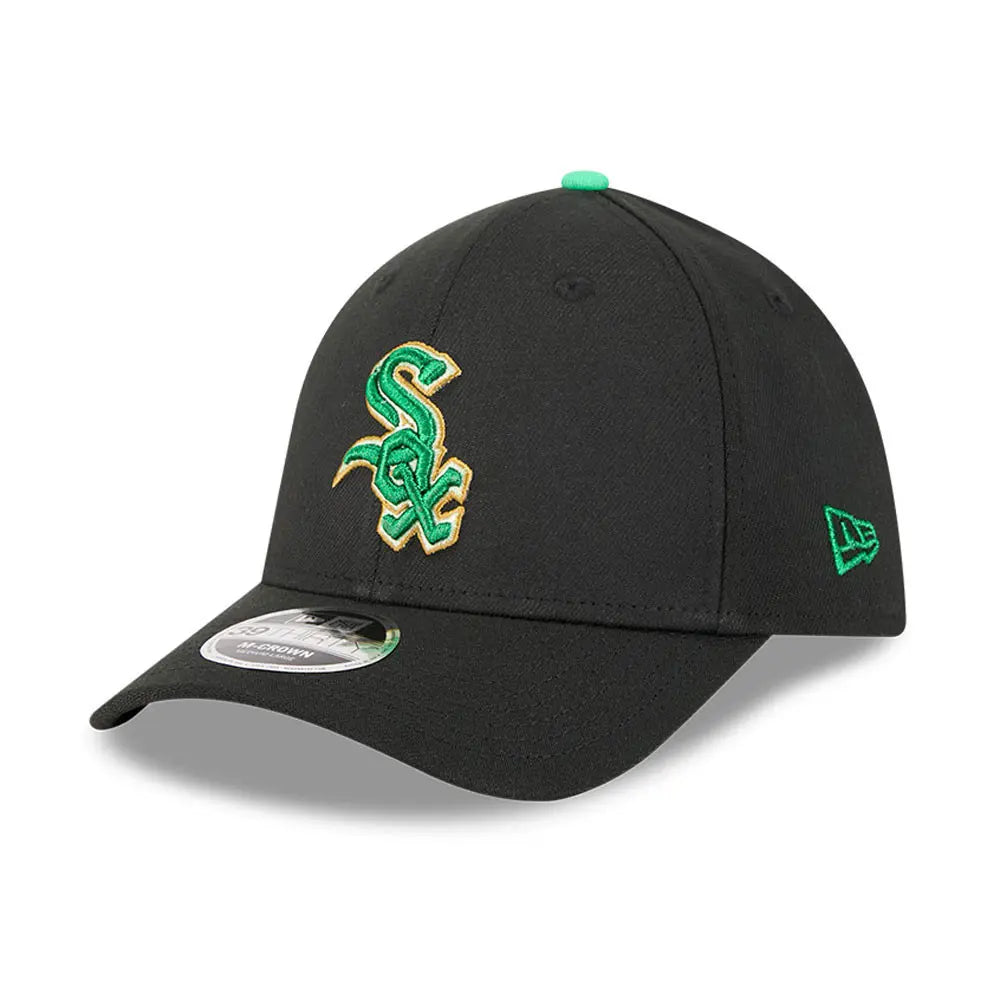 Gorra New Era 3930 MLB Saint Patricks Day White Sox