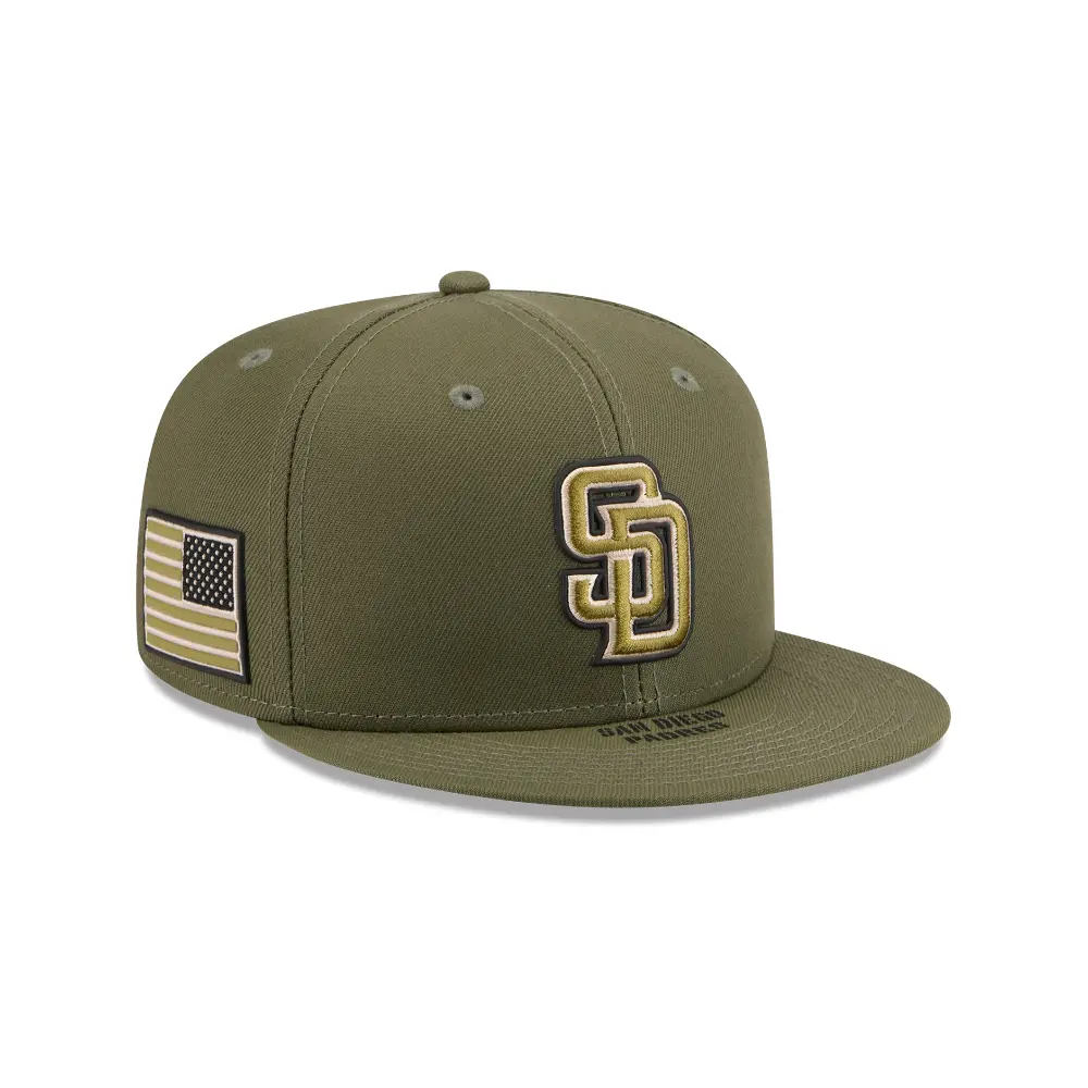 Gorra New Era 5950 MLB Armed Forces Day 2026 Padres