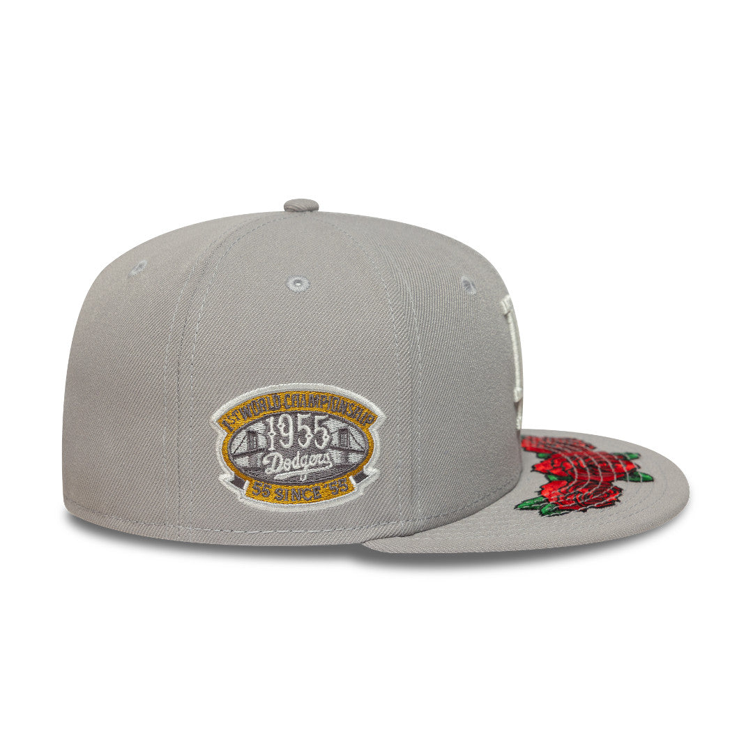 Gorra New Era 5950 MLB Cooperstown Floral Dodgers