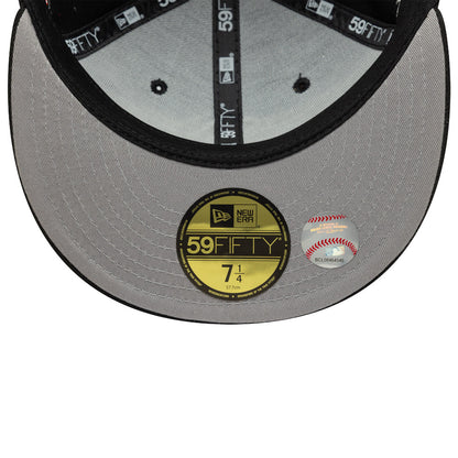 Gorra New Era 5950 MLB Cooperstown Floral White Sox