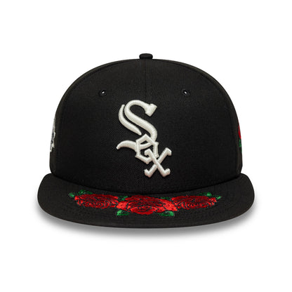 Gorra New Era 5950 MLB Cooperstown Floral White Sox