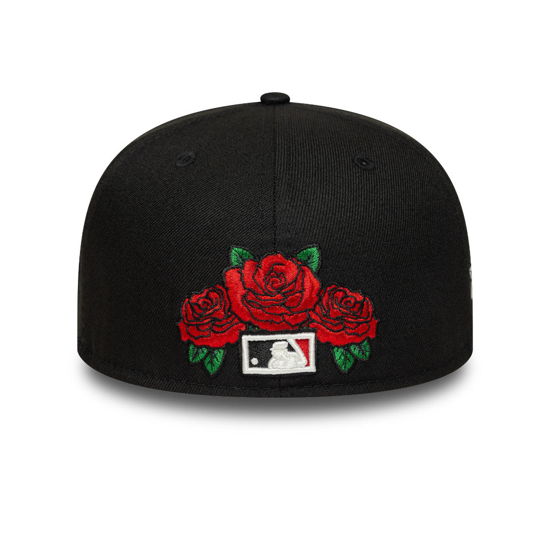 Gorra New Era 5950 MLB Cooperstown Floral White Sox