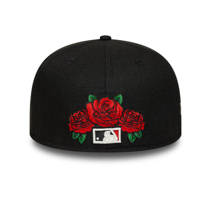 Gorra New Era 5950 MLB Cooperstown Floral White Sox