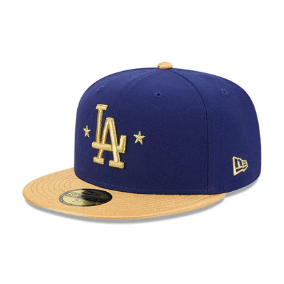 Gorra New Era 5950 MLB Gold Collection Dodgers