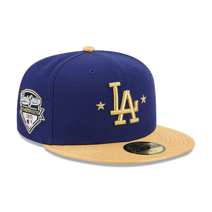 Gorra New Era 5950 MLB Gold Collection Dodgers