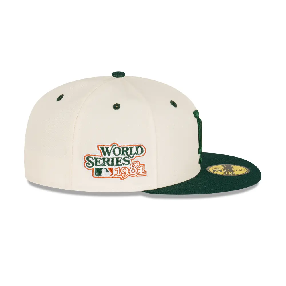 Gorra New Era 5950 MLB Rusty Chrome Dodgers