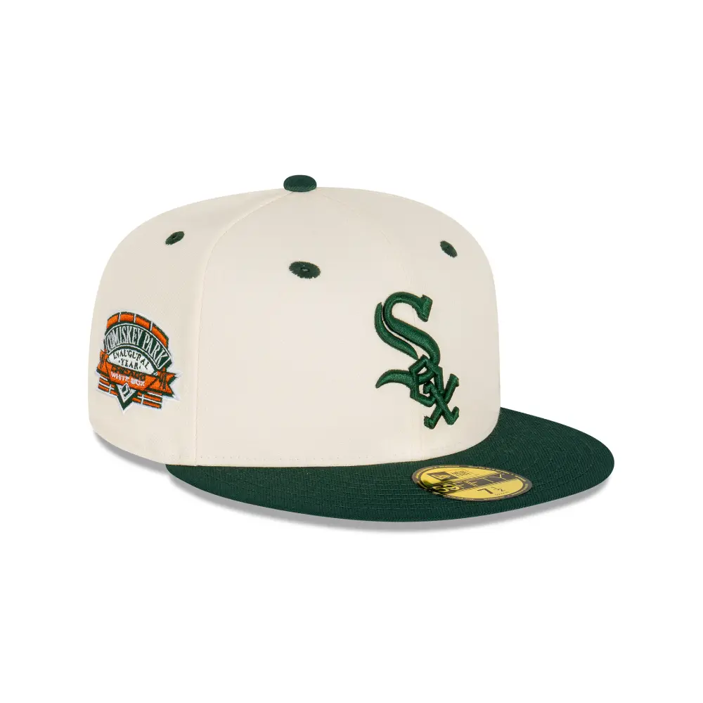 Gorra New Era 5950 MLB Rusty Chrome White Sox