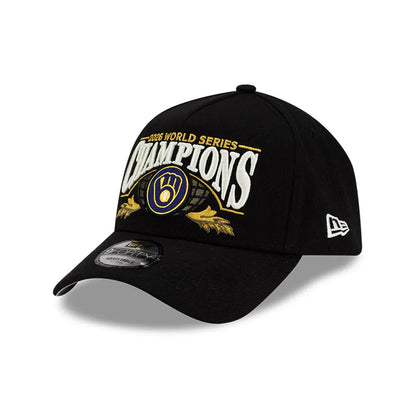 Gorra New Era 940 MLB World Series Champions 2026 Milwaukee Brewers