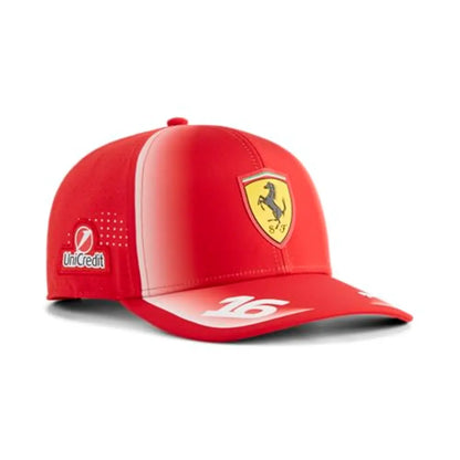 Gorra Scuderia Ferrari F1 Charles Leclerc Team 2026