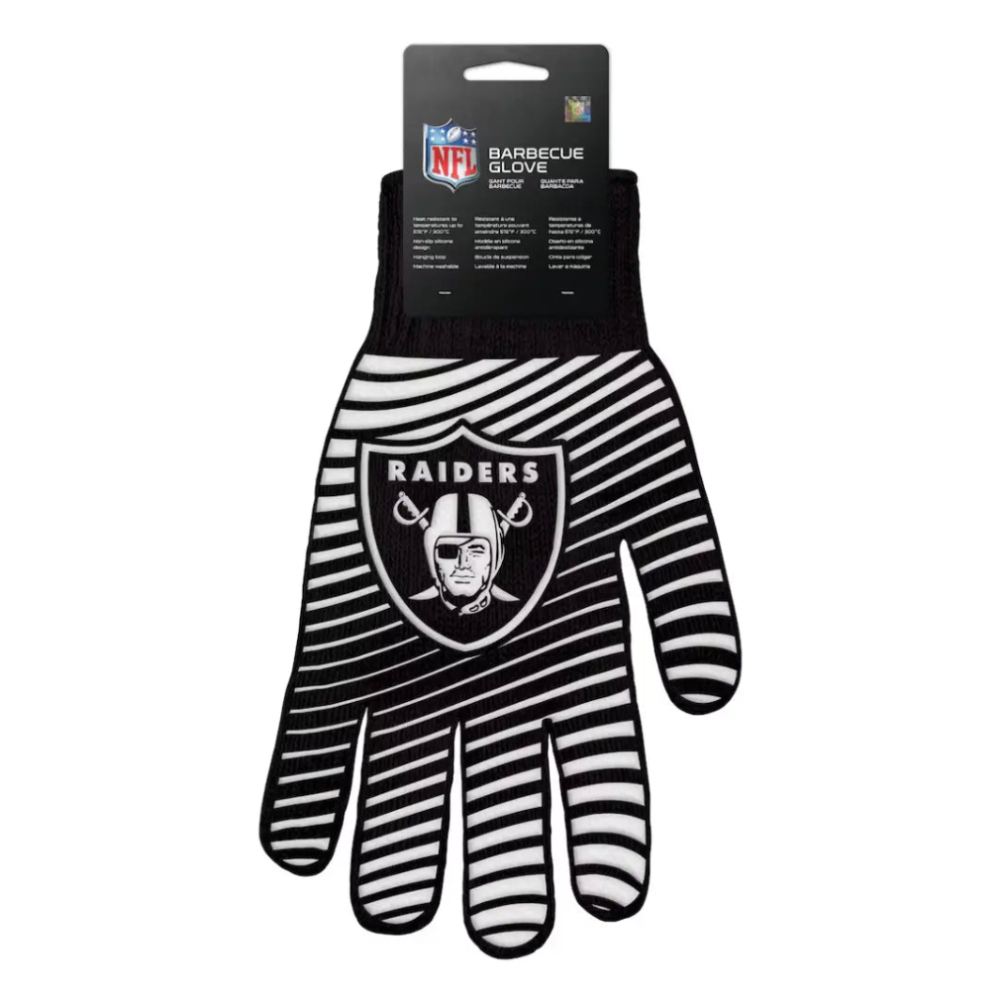 Guante BBQ NFL Sports Vault Las Vegas Raiders
