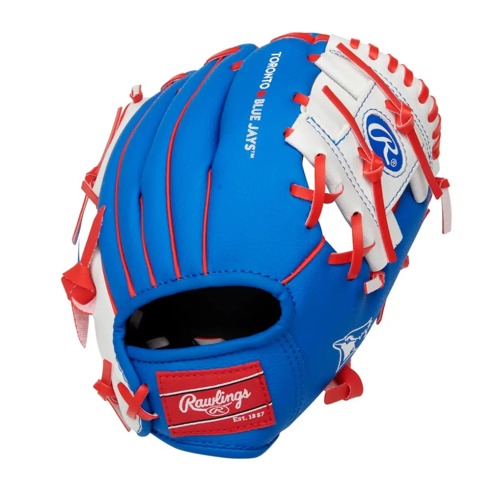 Guante Rawlings MLB 10" Team Logo Blue Jays