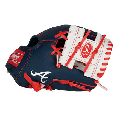 Guante Rawlings MLB 10" Team Logo Braves