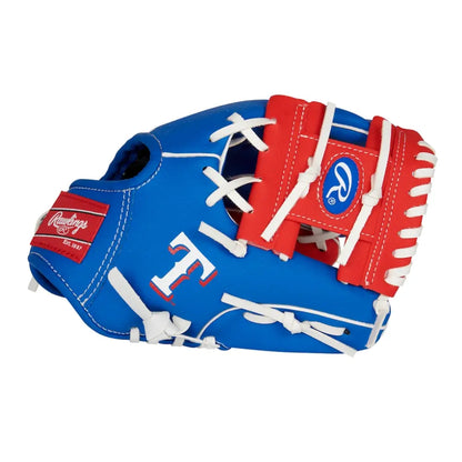 Guante Rawlings MLB 10" Team Logo Rangers