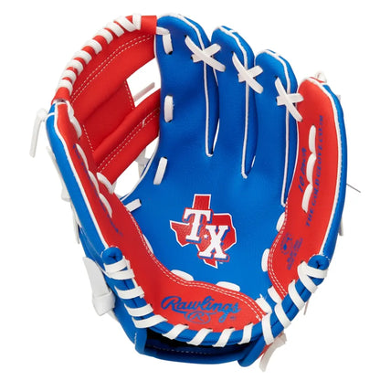 Guante Rawlings MLB 10" Team Logo Rangers