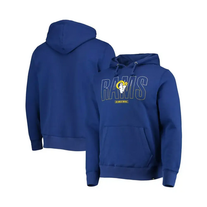 Hoodie 47 Brand NFL Split Squad Headline Pullover Rams
