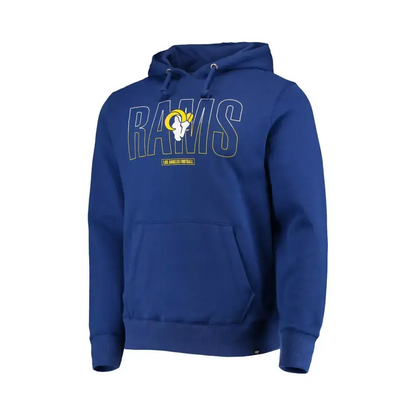 Hoodie 47 Brand NFL Split Squad Headline Pullover Rams