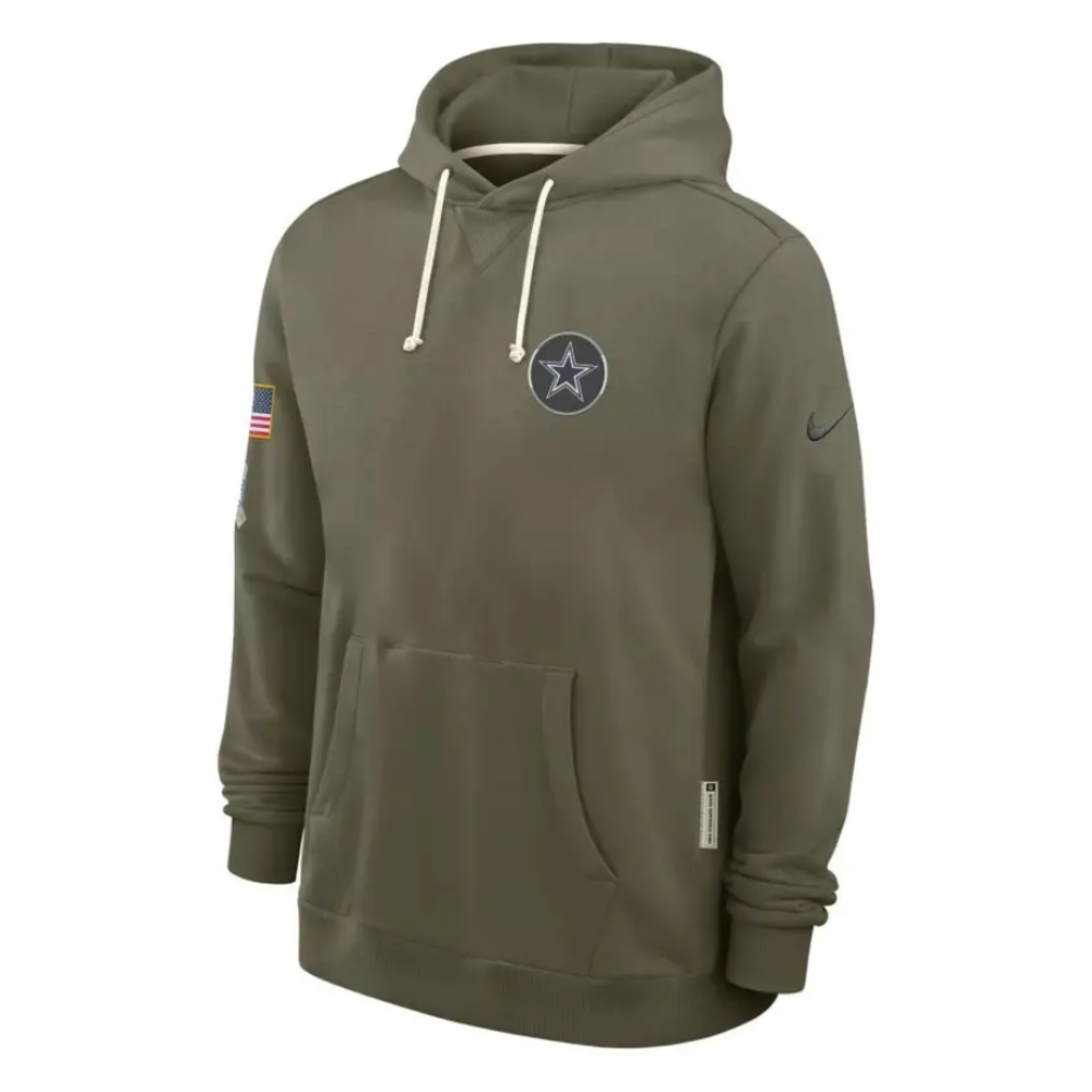 Hoodie Nike NFL Salute To Service 2025 Cowboys