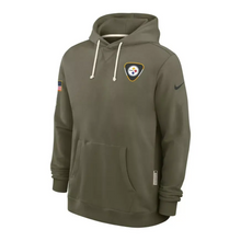 Hoodie Nike NFL Salute To Service 2025 Steelers
