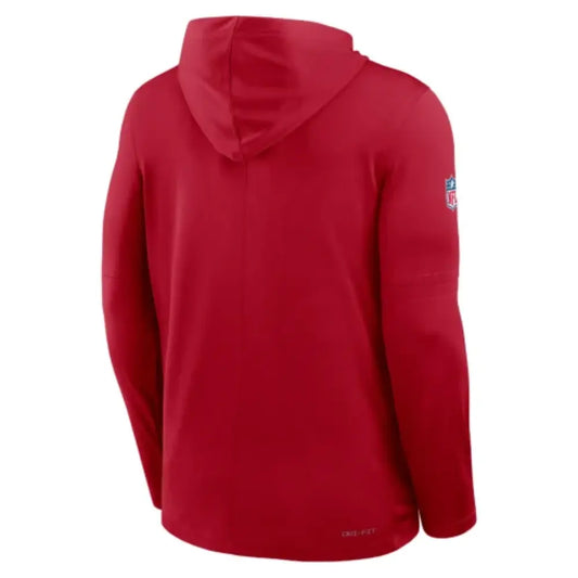 Hoodie Nike NFL Sideline Lighweight 49Ers