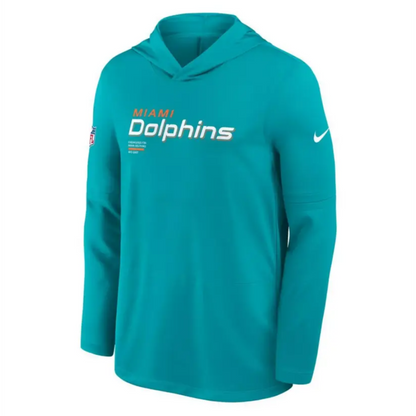 Hoodie Nike NFL Sideline Lighweight Dolphins