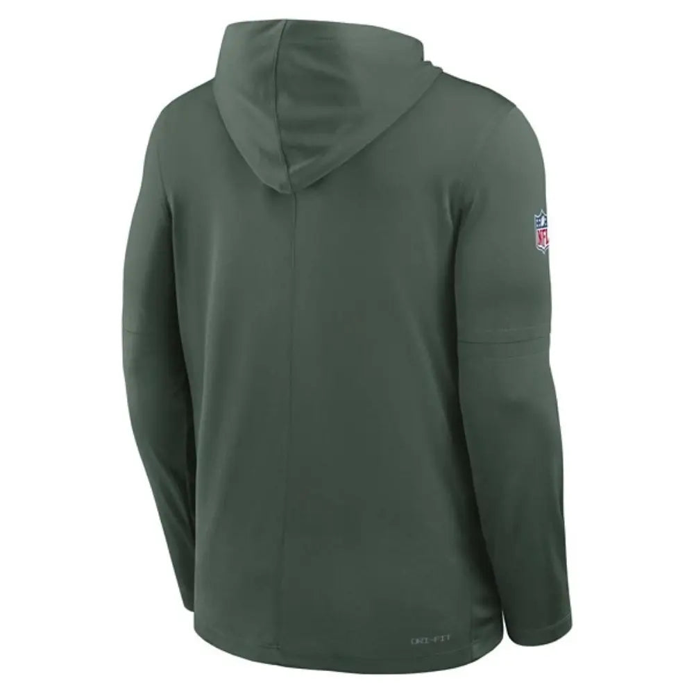 Hoodie Nike NFL Sideline Lighweight Packers