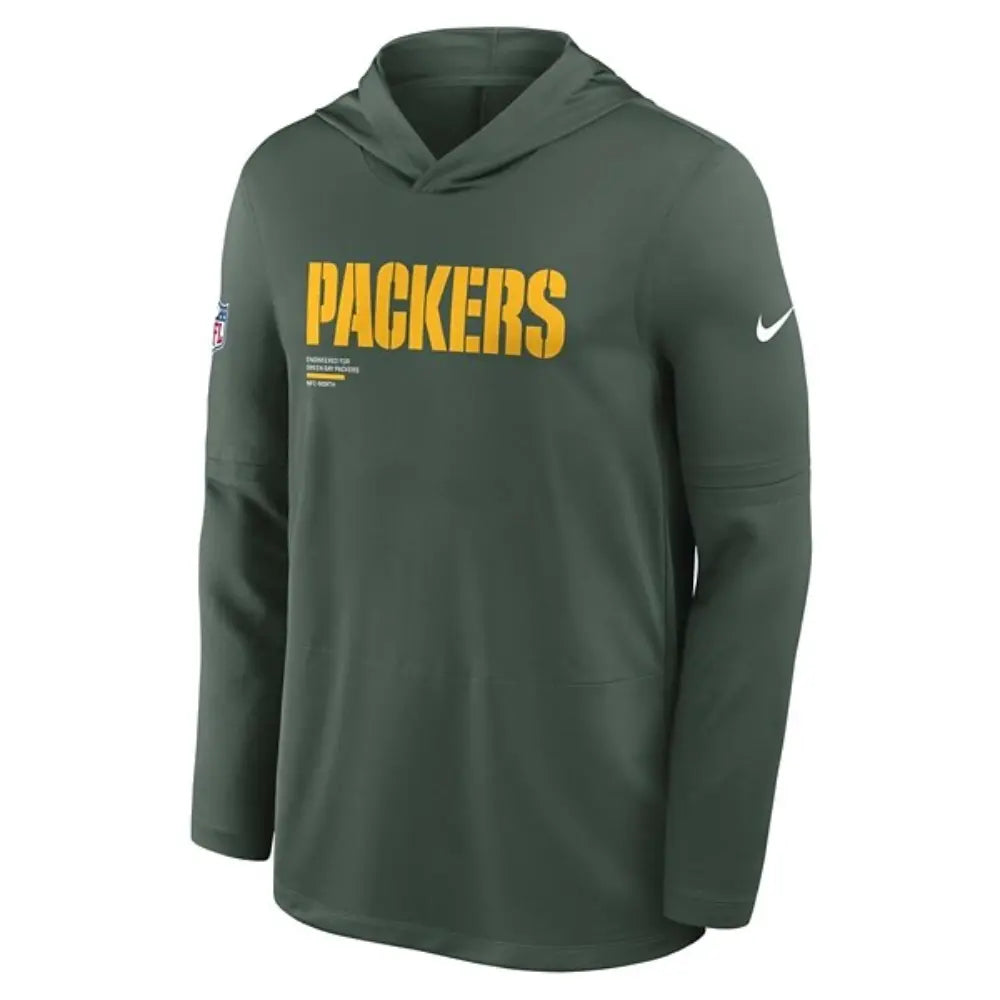 Hoodie Nike NFL Sideline Lighweight Packers